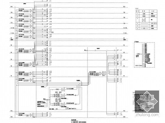 [河北]五星级酒店强弱电施工图纸106张（甲级设计院）-综合布线系统图