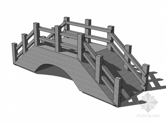 13套拱桥精SU模型资料下载-拱桥