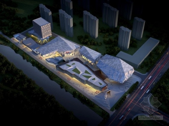 上海商业建筑文本资料下载-[上海]商业综合体建筑设计方案文本(含CAD)