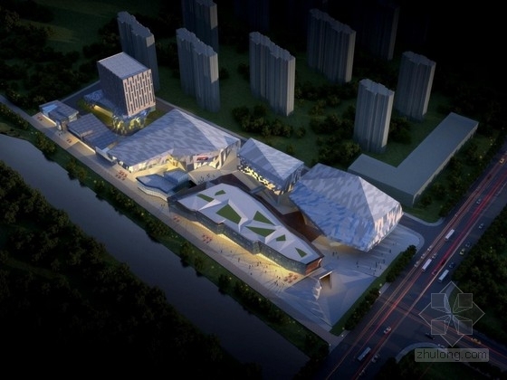 建筑设计商业建筑资料下载-[上海]商业综合体建筑设计方案文本(含CAD)
