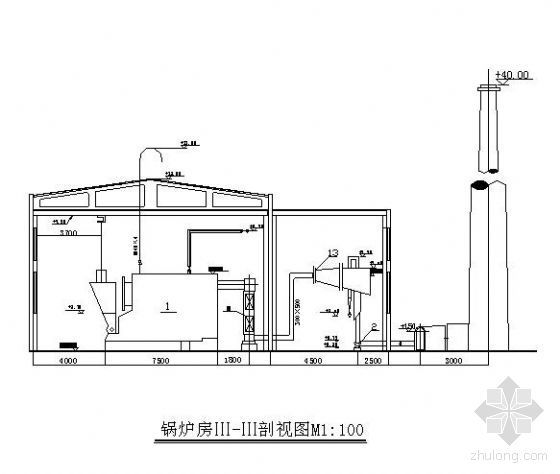 某小区锅炉房设计图纸全套-4