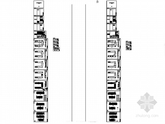 [安徽]市级多层小学整套规划设计施工图（含教学楼、风雨操场等2015年图纸）-总缩略图 
