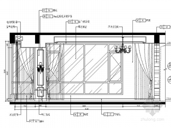 [原创]上市公司设计作品高档会所室内设计CAD施工图（含效果图）-[原创]上市公司设计作品高档会所室内设计立面图