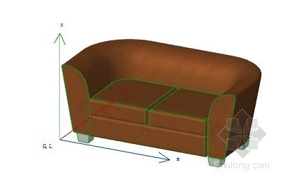 沙发07 ArchiCAD模型-沙发07 ArchiCAD模型