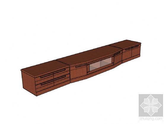 组合电视柜cad资料下载-中式电视柜