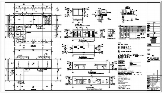 配电房电气专业资料下载-某配电房建筑结构设备全套图纸