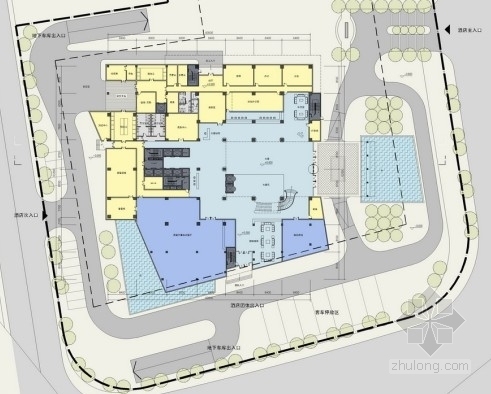 [宁波]某二十五层五星级酒店建筑设计方案文本-图7