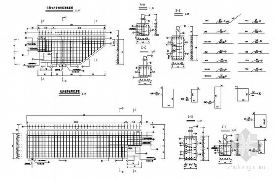 防撞栏杆构造资料下载-380m中承式系杆拱桥加劲纵梁构造配筋节点详图设计