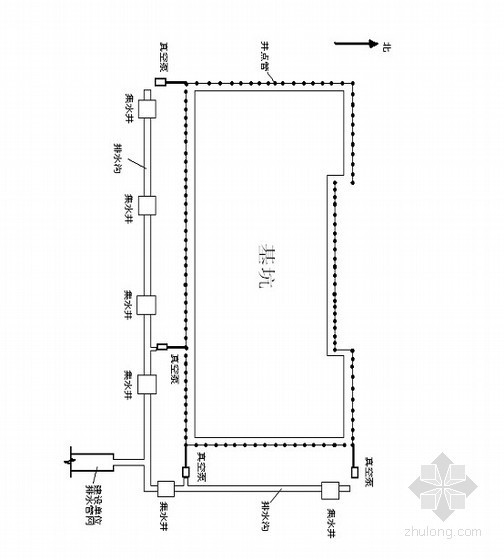 降水井工期资料下载-[山东]综合病房楼深基坑降水施工方案（轻型井点）