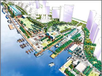 老年人活动空间模型资料下载-[上海]船厂滨水公共活动空间设计