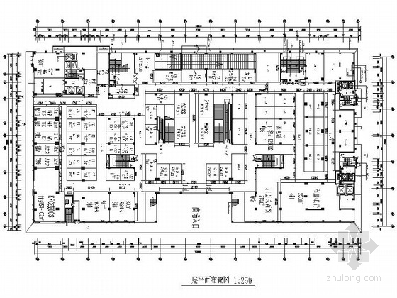 广场地面cad资料下载-[江西]原创精品现代商业百货广场CAD装修施工图（含效果）