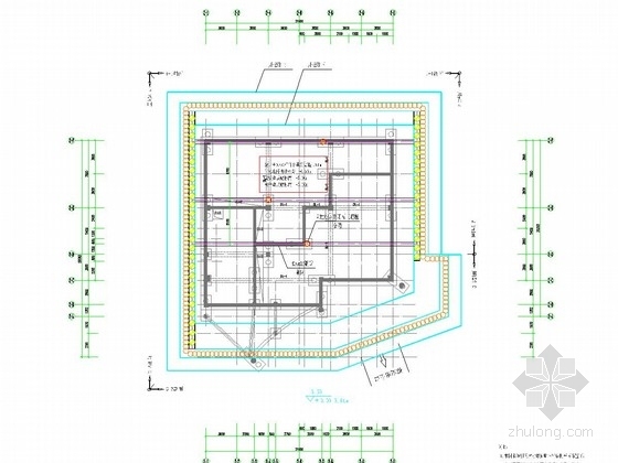 体育馆改造施工图资料下载-[浙江]体育馆改造工程深基坑排桩及土钉墙支护施工图（附计算书）