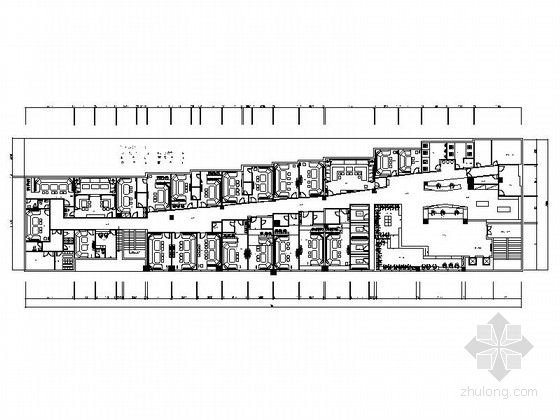 食品车间设计cad管路图资料下载-[武汉]商业街大型综合量贩时尚古典KTV装修图（含效果）
