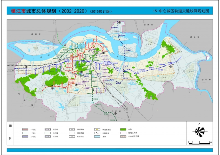 台山市城市总体规划资料下载-镇江市城市总体规划（2002-2020）