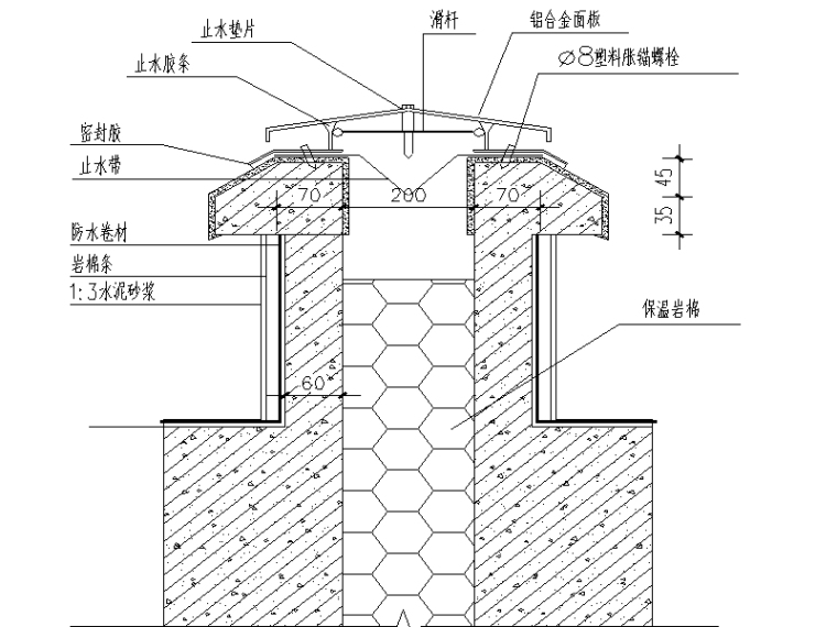 屋面雨水口大样资料下载-商业写字楼屋面工程施工方案技术交底