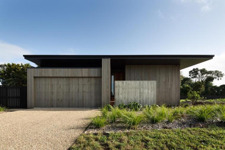 屋顶造型新花样：隐秘感更强的屋檐变化-新西兰私人住宅