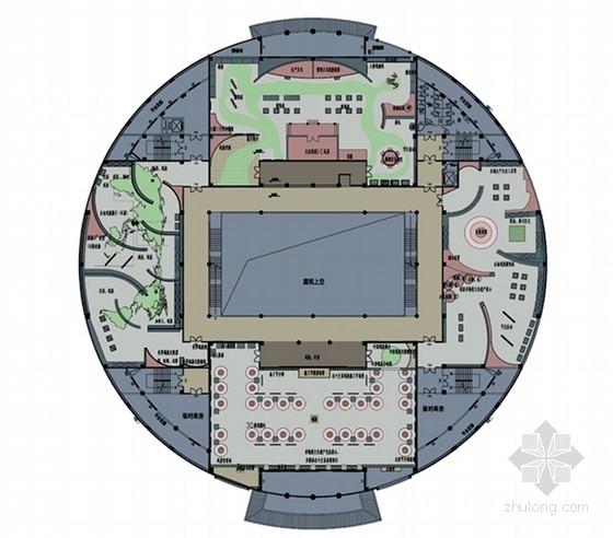 民族特色建筑模型资料下载-[广东]少数民族特色现代博物馆室内装修设计方案