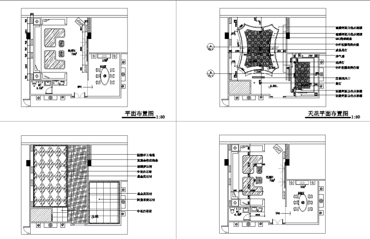 欧式豪华会所KTV夜总会完整施工图-欧式豪华会所KTV夜总会立面图