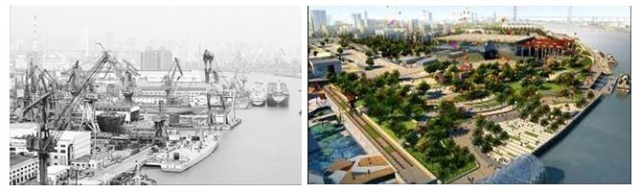 造船厂平面图资料下载-上海江南造船厂改造世博会展馆