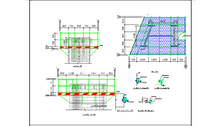 [武汉绿地中心项目]主楼地上F1-F120外框钢柱和钢梁施工方案（共221页，图文详细）-SC1巨柱操作平台设计图