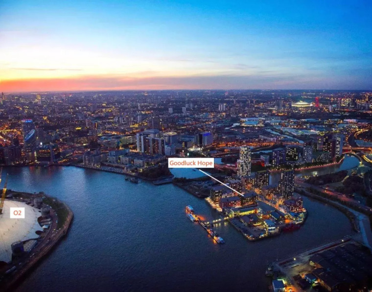 后工业滨水空间设计资料下载-伦敦泰晤士河畔270° 滨水公寓，首付仅¥17.8万起！