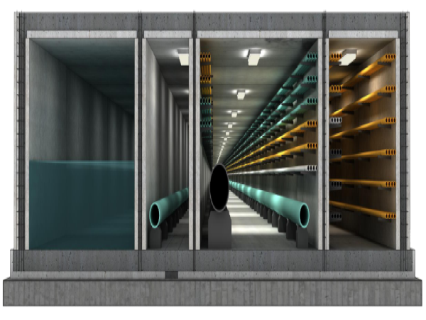 管廊节点计算资料下载-预制叠合(装配)整体式地下综合管廊