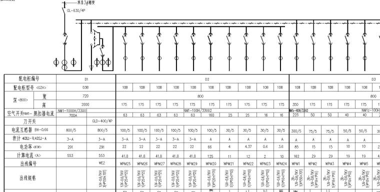 10kV配电线路设计图纸资料下载-某住宅小区电气设计图纸