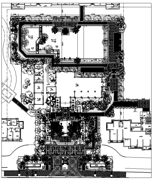 公寓式住宅建筑施工图设计资料下载-[江苏]互动式精装公寓景观展示区全套设计施工图（附实景图）