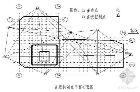 某建筑楼施工测量方案资料下载-北京某超高层综合楼测量施工方案