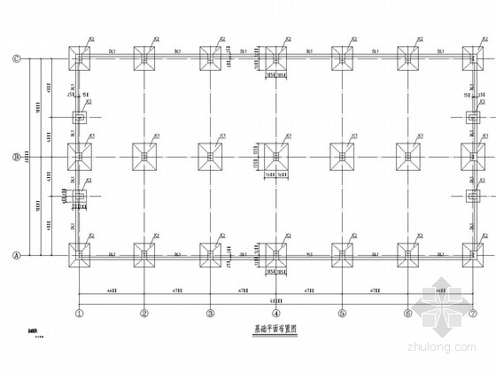 药厂平面规划图资料下载-一层钢框架结构二层门式刚架结构药厂仓库结构施工图