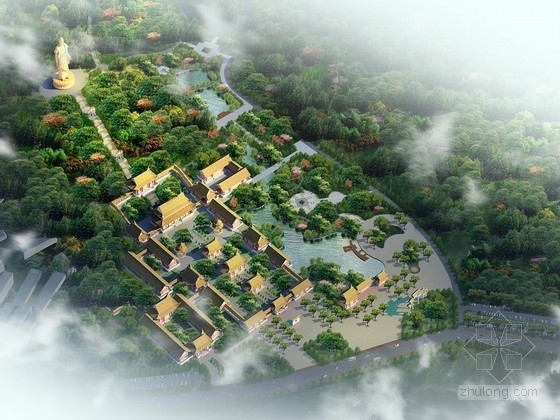 重庆万科翡翠公园资料下载-[广西]吉祥福地公园景观规划设计方案
