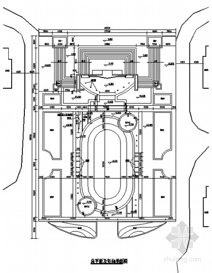 入口广场设计平面图资料下载-小区入口广场景观工程施工图