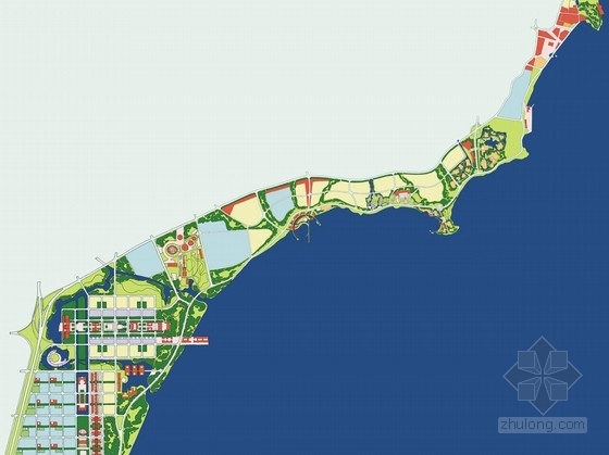 后工业景观文本资料下载-[烟台]滨海景观城市规划设计（上海著名设计院）