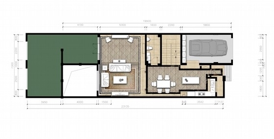 别墅三层装修资料下载-[山西]豪华欧式风格三层别墅室内装修设计方案