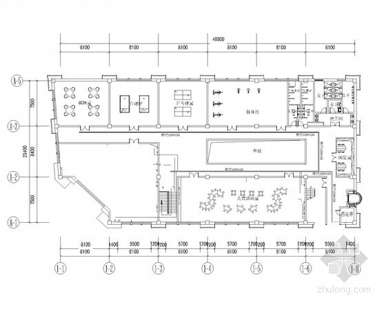 会所弱电施工图资料下载-[陕西]高档会所强弱电施工图