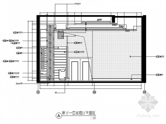 [成都]瑰丽风格三层别墅样板间室内装修图（含方案文本） 立面 