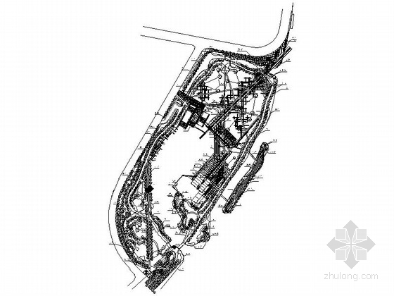 公园景观石假山大样资料下载-[中山]自然生态滨江公园规划设计施工图