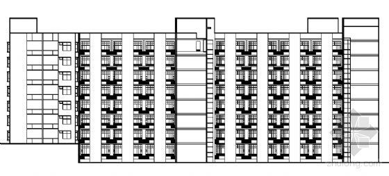 医院室内墙身大样图资料下载-西南医院家属区公寓楼建筑施工图