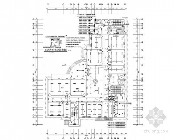 医院电气设计全套图纸资料下载-医院综合楼全套电气施工图纸66张