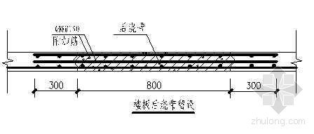 新疆政府行政大楼资料下载-某行政大楼后浇带施工工艺