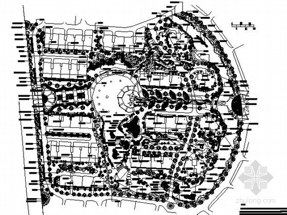 河道园建工程资料下载-[江阴]花园小区景观园建工程施工图