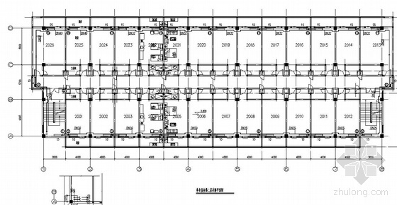 学校宿舍楼装修图纸资料下载-某宿舍楼采暖图纸