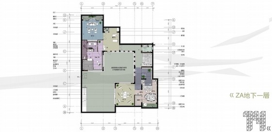现代中式家装客厅效果图资料下载-[苏州]现代中式新古典ZA中户型别墅创意策划概念图