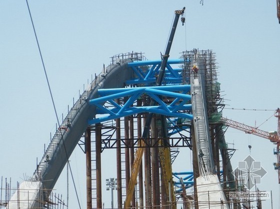 130m拱桥钢管资料下载-大跨径系杆拱桥施工监控关键技术研究