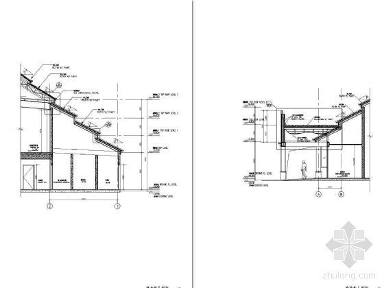 [上海世博会]泰国馆建筑施工图-墙身详图