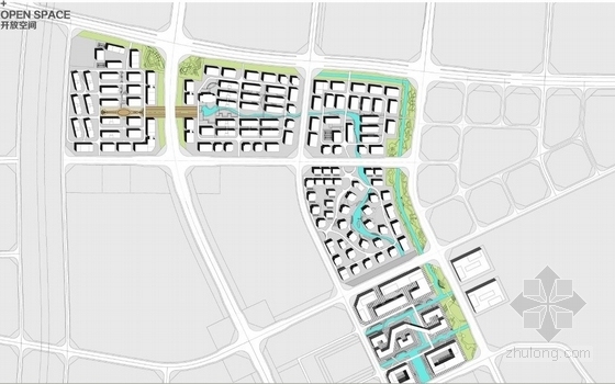 [四川]现代化小栋型高密度集约型工业园区建筑设计方案文本-现代化小栋型高密度集约型工业园区建筑分析图