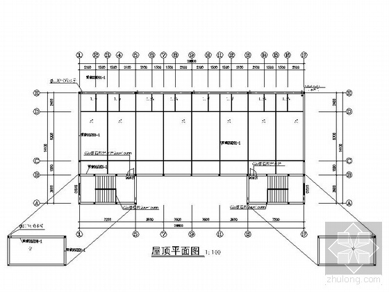 [重庆]某中学五层学生宿舍建筑施工图-图6