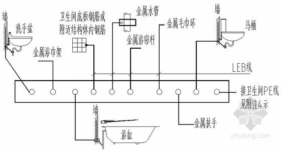 [长沙]某十八层小区住宅楼完整电气施工图纸- 