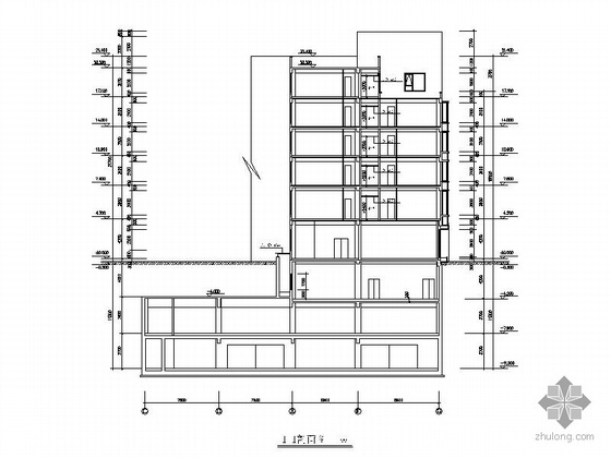 某五层驻京信访接待站建筑施工图- 