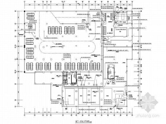商场楼平面cad资料下载-高层商场综合楼电气全套施工图